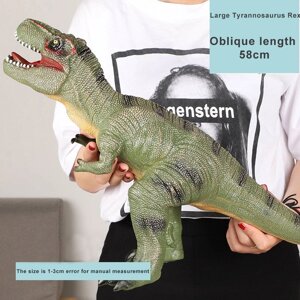 Динозавр RESTEQ, велика іграшка Тиранозавра зі звуковими ефектами 58см