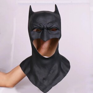 Маска Бетмен (Бетмен) RESTEQ доросла латекс, гумовий шолом Batman