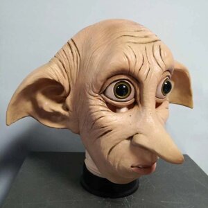 Маска Добби из кинофильма Гарри Поттер. Резиновая маска Dobby. Маска Добби для взрослого. Dobby Mask