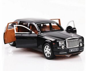 Модель автомобіля Rolls Royce Phantom 1:24. Звук + світло ефекти. Металева інерційна машинка Роллс Ройс