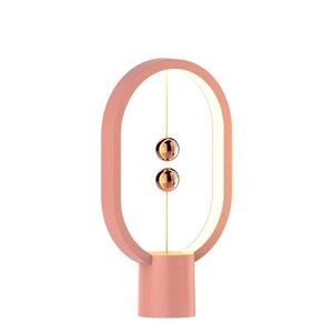 Настільна лампа Heng Balance Pink. Нічний лампа магнітна. Світлодіодна настільна лампа Heng Balance, USB-С. LED нічник