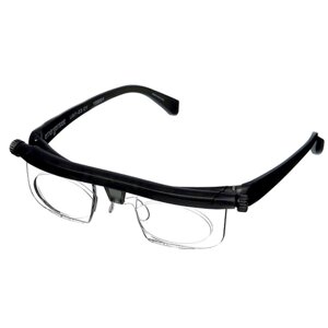 Окуляри зору з регулюванням лінз Dial Vision. Універсальні окуляри для зору. Окуляри-лупа від -6d до +3d