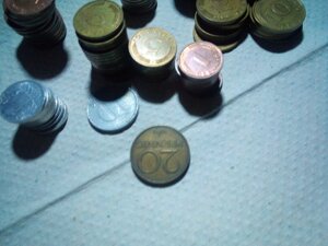 Монетки старої Німеччини (фрг, гдр)