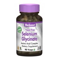 Мінерали Bluebonnet Nutrition Селен гліцинат, Albion, 90 гелевих капсул (BLB0678)