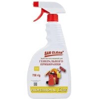 Спрей для чищення ванн San Clean Prof Line для генерального прибирання 750 г (4820003544358)