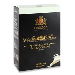 Чай зелений китайський 100% Chelton Premium Noble House Chinese tea Milk Oolong молочний улун листовий 100г