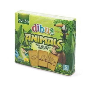 Дитяче печиво GULLON DIBUS ANIMALS без пальмової олії (Іспанія) 600 г