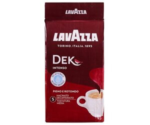 Кава мелена Lavazza dek intenso 250 грам