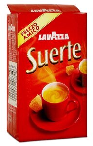 Кава мелена Lavazza Suerte 250 г