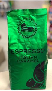 Кава в зернах Espresso Italian Caramel Colosseum 1кг