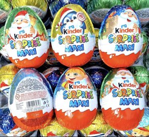 Kinder Surprise MAXI Новорічний / Кіндер Сюрприз Максі Новорічний 100 грамів