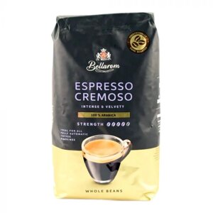 Кава в зернах Bellarom Espresso Cremoso Intense&Velvety Інтенсивна і оксамитова 100 арабіка 1кг