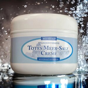 Крем для шкіри з сіллю Мертвого моря Bio Vital Totes meer Salz creme Біо Вітал Відновлюючий щоденний 250мл