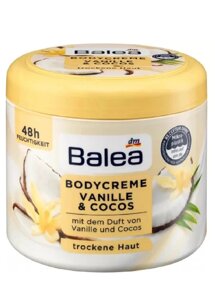 Крем зволожувальний для тіла Balea Exotische Vanille&Cocos Ваніль та кокос 500ml