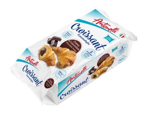 Круасан з листового тіста Antonelli Croissant Classic Chocolate Cream 5шт з шоколадним кремом 250г