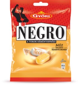 Льодяники Gyori Negro Mez Негро медові 79г