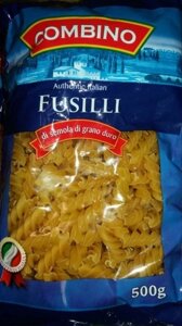 Макарони Fusilli спіральки 500 г тверді сорти пшениці