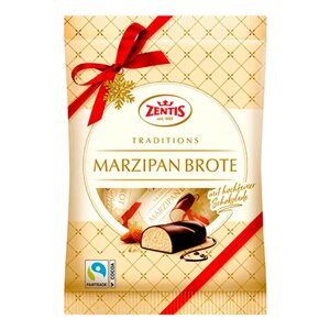 Марципан в шоколаді Zentis Marzipan Brote Traditions 8шт 200г