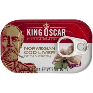 Печінка тріски King Oscar 121 г