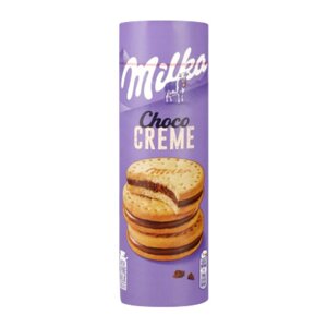 Печиво біле Milka Choco Creme з шоколадним кремом 13шт 260г