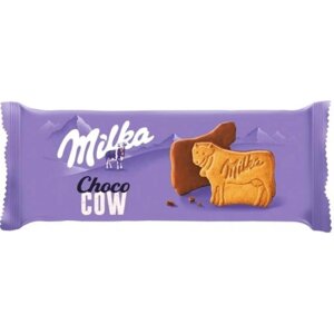 Печиво шоколадне Milka Choco Cow корівка 9шт 120г