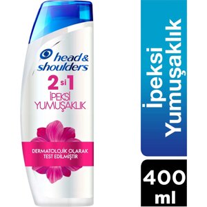 Шампунь та бальзам-обполіскувач проти лупи 2в1 Head&Shoulders Гладеньке та шовковисте 400 мл