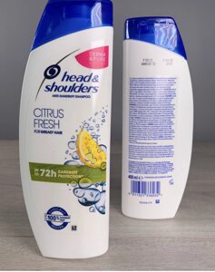 Шампунь проти лупи Head&Shoulders Цитрусова свіжість 400 мл