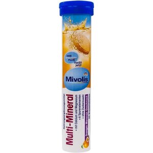 Шипучі таблетки вітаміни Mivolis Multi Mineral 20шт