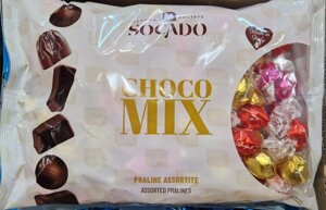 Шоколадні цукерки Socado Praline Assortite Choco Mix мікс праліне асорті 1000г