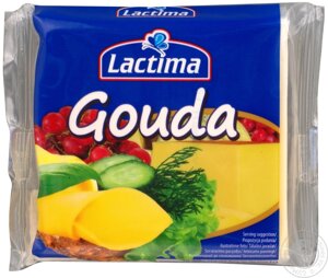 Сир тостовий Lactima Gouda (Лактима) 130 г.