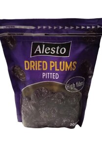 Сливи сушені Alesto Dried plums Pitted чорнослив без кісточок 200г