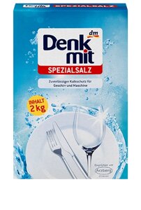 Сіль для посудомийних машин Denkmit Spezial Salz 2 кг