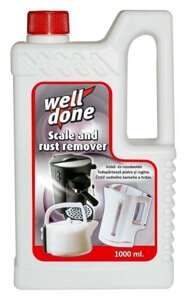 Засіб для видалення накипу в кавомашин WellDone Scale and rust remover 1л