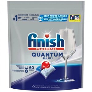 Таблетки для посудомийних машин Finish Quantum 60 шт 900 г