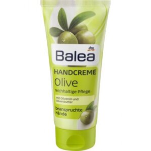 Зволожувальний крем для рук і нігтів з оливковою олією Balea Olive Handcreme Reichhaltige Pflege 100 мл