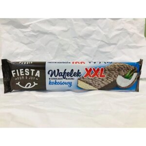 Fiesta Вафлі в шоколаді XXL з кокосовою начинкою 50г