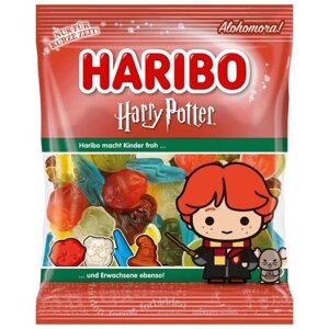 Желейні цукерки Haribo Harry Potter Alohomora Lumos Лумос фруктовий мікс 160г