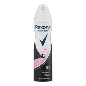 Жіночий аерозольний антиперспірант Rexona invisible pure 150 мл