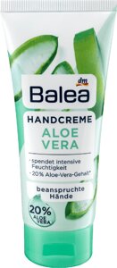 Зволожувальний крем для рук з 20% Алое Вера Balea Handcreme Aloe Vera, 100 ml