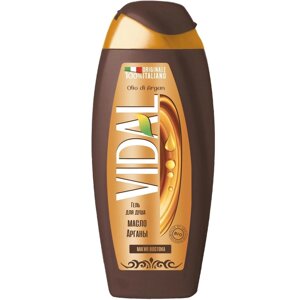 Зволожуючий гель для душу VIDAL argan oil 500 ml