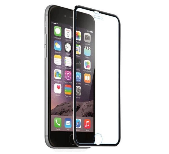 3D Metall захисне скло для iPhone 6 Plus 5.5 "- Black від компанії Інтернет-магазин "FotoUSB" - фото 1