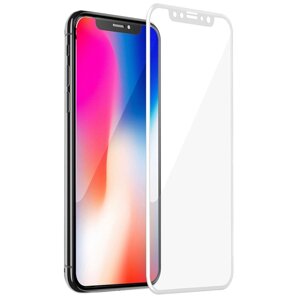 3D Metall захисне скло для iPhone X / XS / 11 Pro 5.8 "Silver