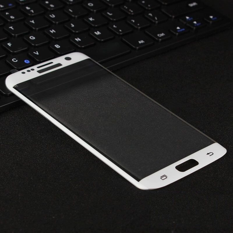 3D захисне скло для Samsung Galaxy S7 Edge (G935F) - White від компанії Інтернет-магазин "FotoUSB" - фото 1