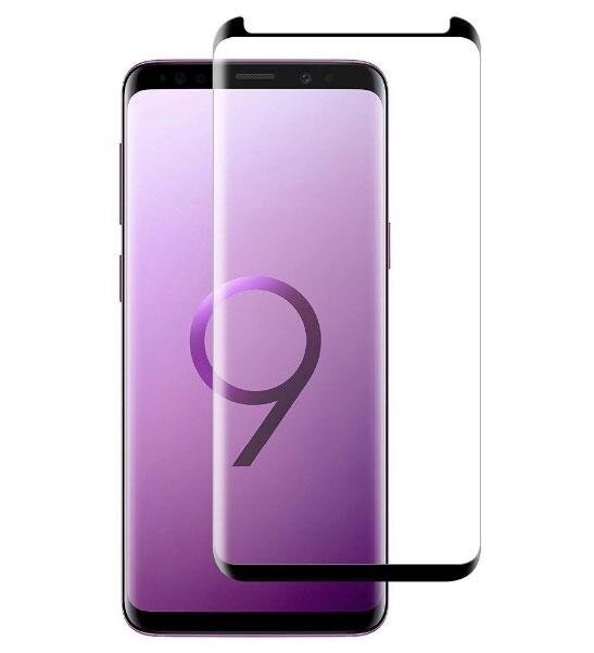 3D захисне скло для Samsung Galaxy S9 Plus (SM-G965) - Black від компанії Інтернет-магазин "FotoUSB" - фото 1