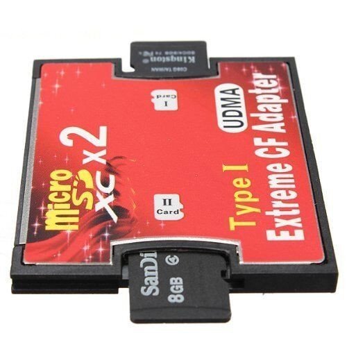 Адаптер перехідник Primo TSR060 з microSD на Compact Flash CF Type I від компанії Інтернет-магазин "FotoUSB" - фото 1