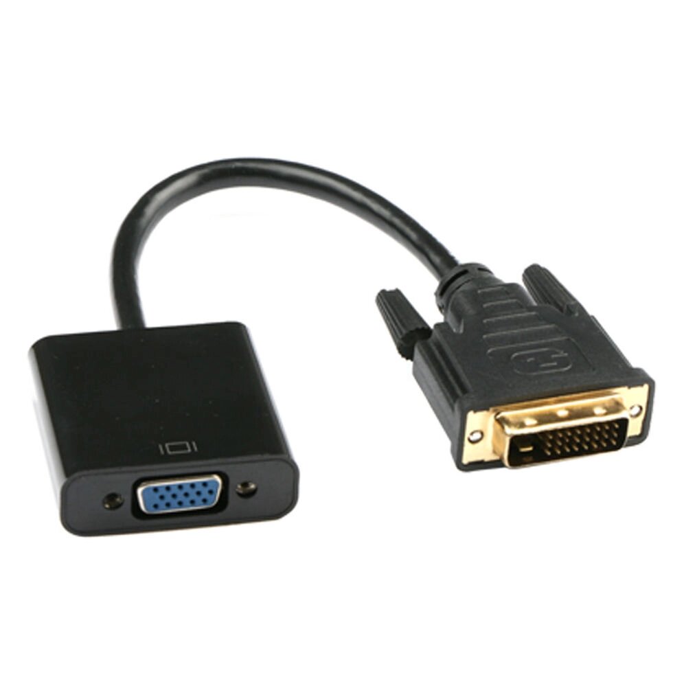 Адаптер-перетворювач Primo DVI-D dual link - VGA, конвертер DVI-D-VGA від компанії Інтернет-магазин "FotoUSB" - фото 1