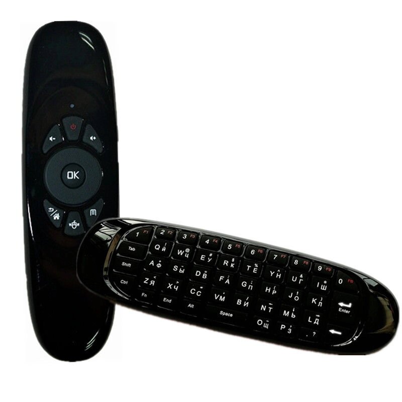 Аеромишь з клавіатурою Primo С120 RUS для Smart TV, ТВ-приставок від компанії Інтернет-магазин "FotoUSB" - фото 1