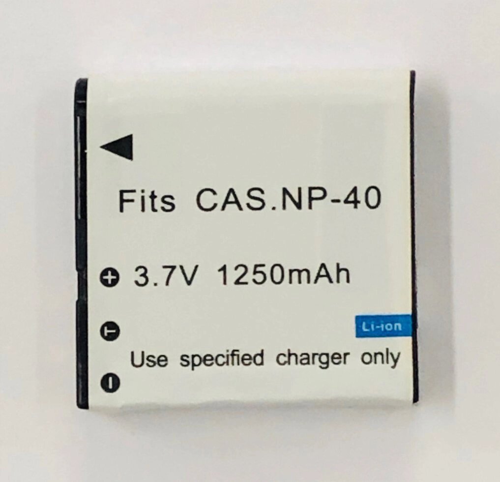 Аккумулятор Casio NP-40 (Digital) 1250mAh від компанії Інтернет-магазин "FotoUSB" - фото 1