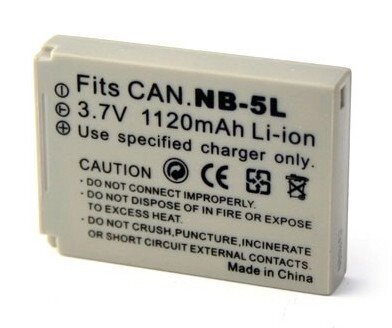Акумулятор Canon NB-5L (Digital) від компанії Інтернет-магазин "FotoUSB" - фото 1