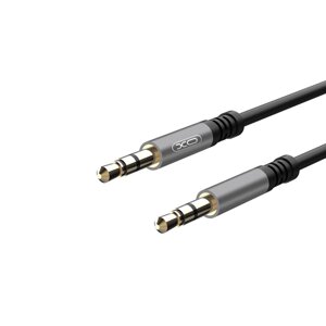 Аудіо кабель XO-NB121 Aux Jack 3.5mm - Black